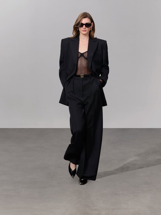 Anine Bing Jackets & Blazers - NWT Anine Bing Declan Oversized Blazer Black Size XS